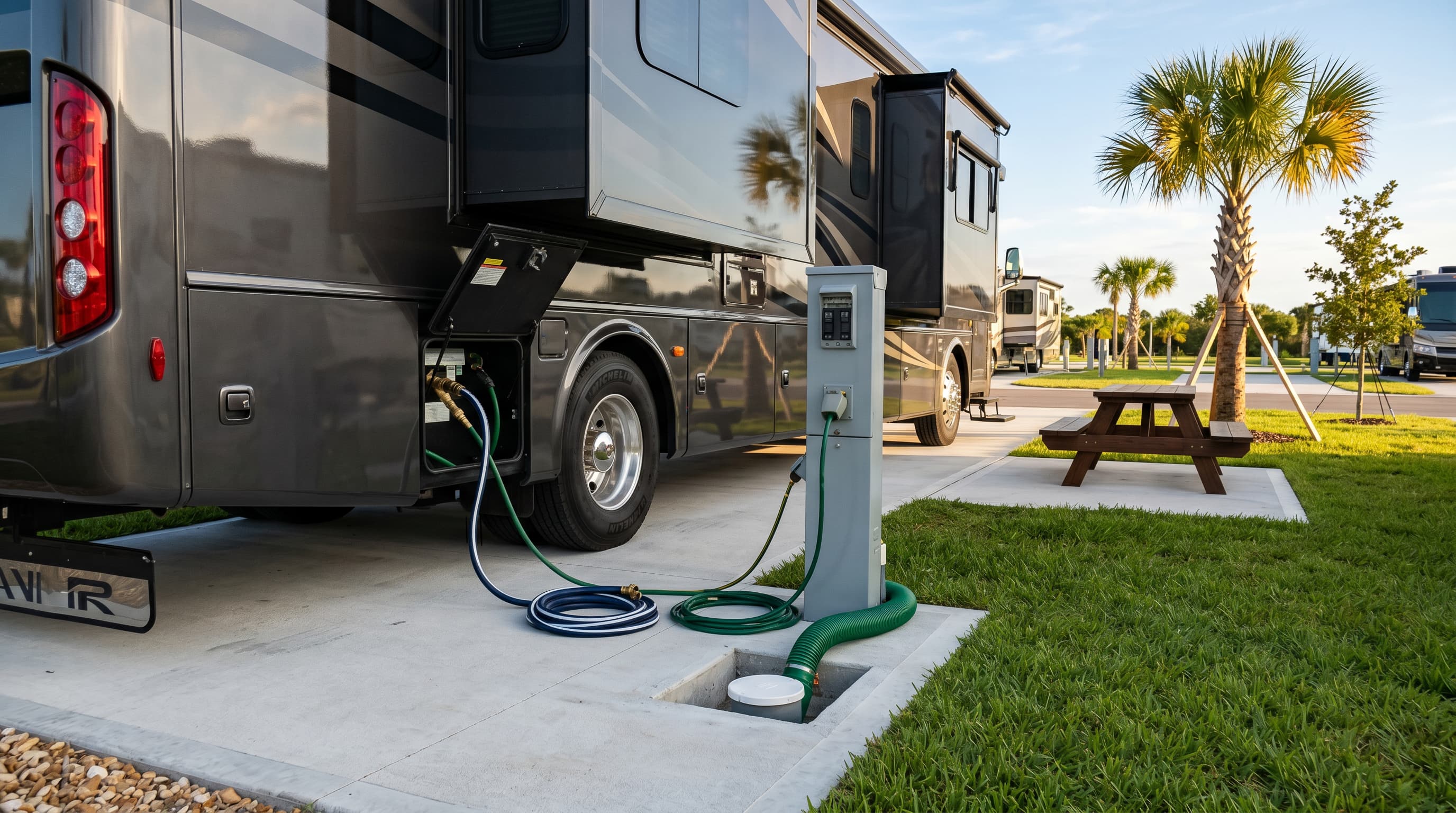 RV parking sites